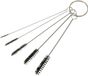 Benson Set de 5 raclettes de nettoyage en acier - sur porte-clés en métal - tailles diverses