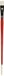Winsor & Newton University kunstenaarspenseel voor olieverf, acrylverf en aquarelverf - Plat penseel - Nr. 8 - lange Steel