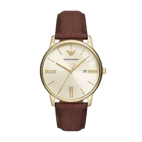 Emporio Armani AR11610 Heren Horloge - Goudkleurig