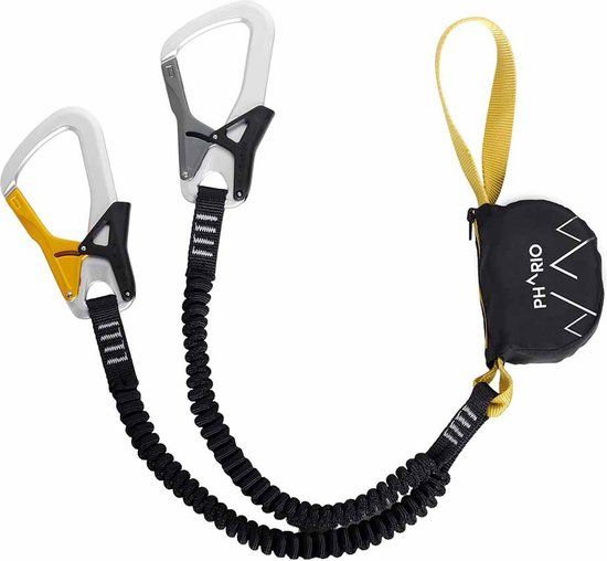 Singing Rock Phario Palm Lanyards En Energieabsorbers Zilver