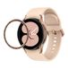 Strap-it bezel ring snelheid - cherry goud - Samsung Galaxy Watch 4 40mm