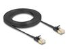 Delock 80347 netwerkkabel Zwart 3 m Cat7 U/FTP Plat