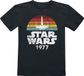Star Wars Kids - Rainbow X-Wing 1977 T-shirt - Zwart - 104