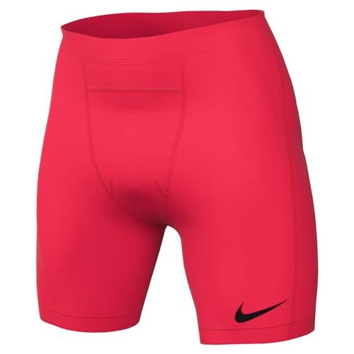 NIKE Nike Heren Mid Thigh Length Tight M Nk Df Strike Np Short, Helder Karmozijn/Zwart, DH8128-635, L