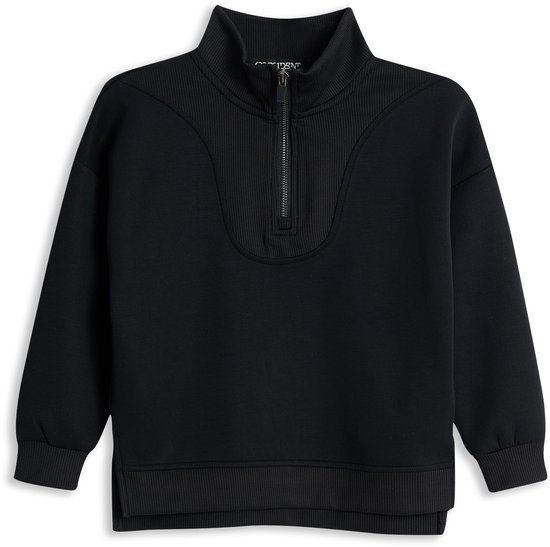 4PRESIDENT Sweater meisjes - Black - Maat 92 - Meisjes trui