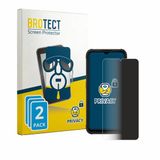 BROTECT - privacy screenprotector voor AGM H6 - Folie Beschermfolie Blauwlichtfilter 2 Stuks