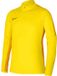 Nike Df Academy 23 Drill Top SS Trainingstop Kinderen Geel - Maat S