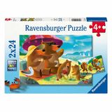 Ravensburger Bear Family Vacations Legpuzzel - 2x24 Stukjes