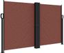 vidaXL Windscherm uittrekbaar 140x600 cm bruin