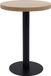 Syfax Bistrotafel 60 cm MDF lichtbruin