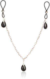 CEN Non Piercing Tepeljuwelen Nipple Chain - 0716770086396