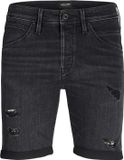 JACK&JONES JJIRICK JJFOX SHORTS CB 310 SN Heren Bermuda shorts M Black Denim