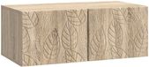 vidaXL Wandmontage TV-kast 98 x 41 x 30 cm Sonoma Eiken Bewerkt hout