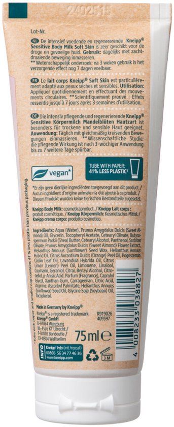 Kneipp Bodylotion Amandel Z.H. 75 ml