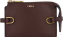 FOSSIL Kier Card Case Espresso Donkerbruin