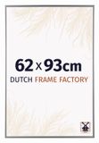 Dutch Frame Factory Fotolijst 62x93 cm - Kunststof - Zilver Hoogglans