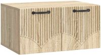 vidaXL Wandmontage TV-kast Sonoma Eiken 59,5 x 41 x 30 cm Bewerkt hout