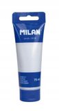 Milan Acrylverf 75ml - Zilver Metallic met Glans