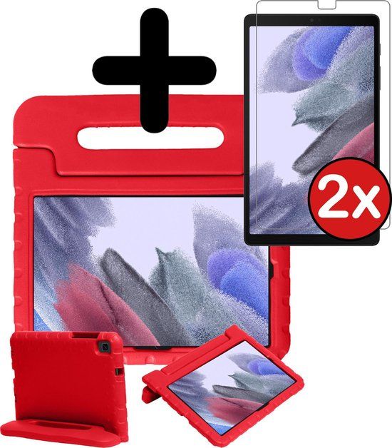 Kinderhoes voor Samsung Galaxy Tab A7 Lite - Kidsproof - Rood