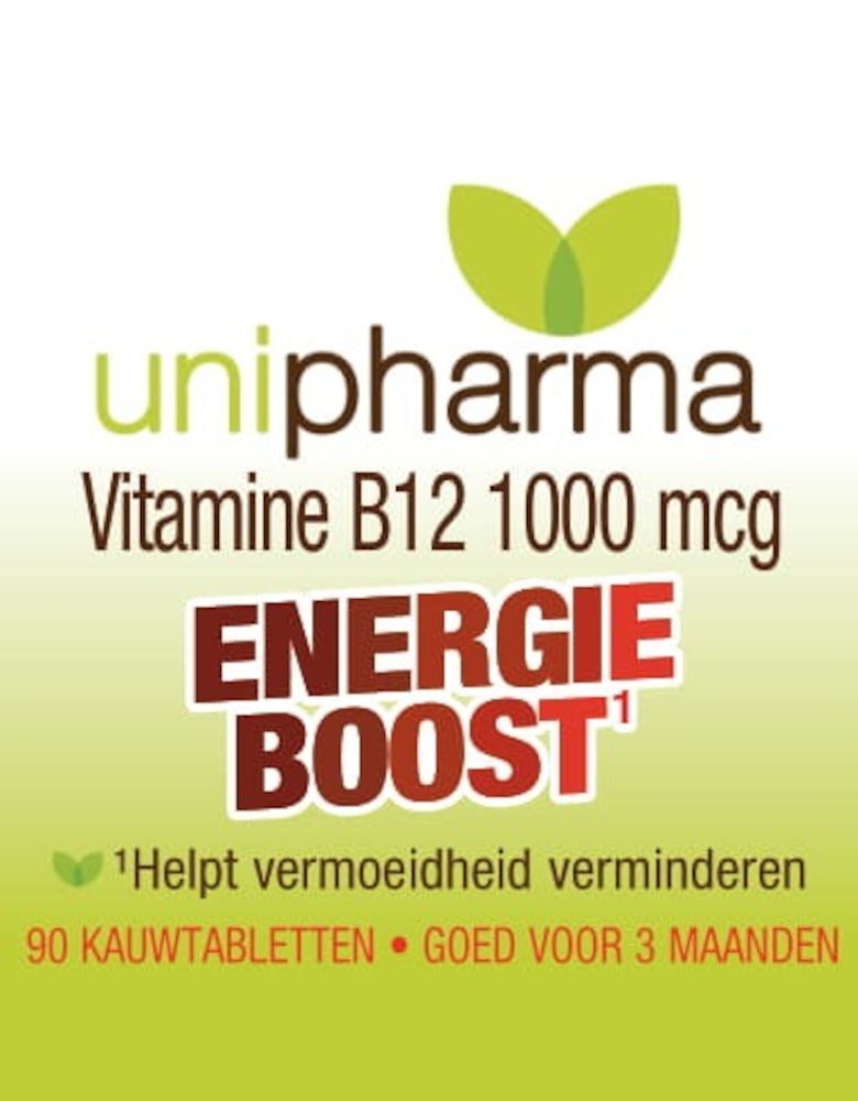 Unipharma Vitamine B12 1000mcg Energie Boost