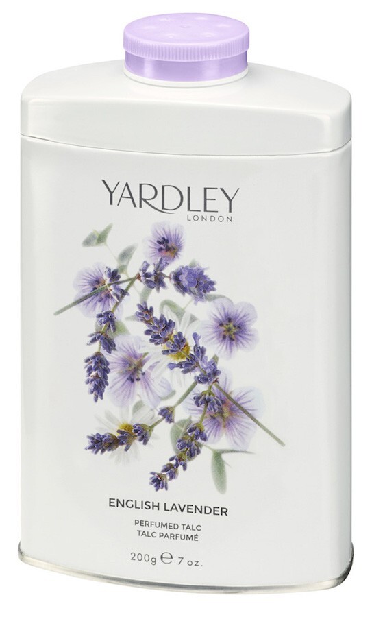 YARDLEY Lavender talc tin 200g