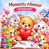 Moments d'amour à colorier