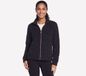 Skechers GOSNUGGLE COZY JACKET Dames Jas - Zwart