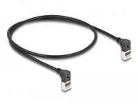 DeLOCK 80280 Netwerkkabel Zwart 0,5 m Cat6a S/FTP