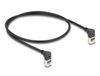 DeLOCK 80280 Netwerkkabel Zwart 0,5 m Cat6a S/FTP