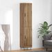 vidaXL Hoge kast Artisan-eikenhout, 34,5 x 34 x 90 cm, houtvezel