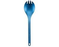 Snow Peak Titanium Lepel-Vork blauw Metaal