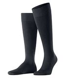 FALKE Energizing Cotton met compressie katoen kniekousen heren blauw - maat 41-42