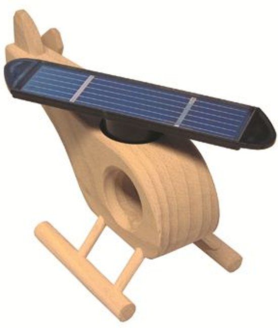 SOL EXPERT Houten helikopter - naturel