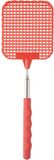 IBERGARDEN Vliegenmepper compact - Uitschuifbaar tot 60 cm - rood