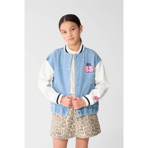 Shoeby denim tussenjas light blue denim