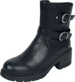 Black Premium by EMP Zwarte Laarsjes met Gespen - Dames - EU41