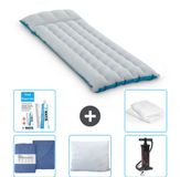 Intex Luchtbed Intex Campingmat - 1-Persoons - 67 x 184 x 17 cm - Blauw