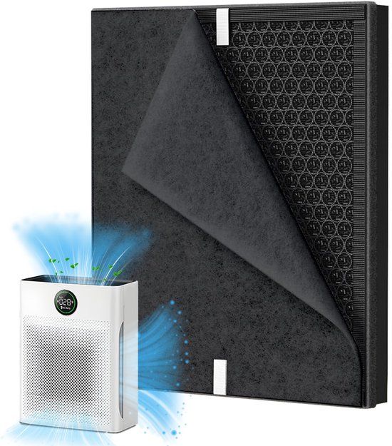 JC Pets Luchtreiniger Filter – HEPA 13 + Actief Koolstoffilter – Inclusief Wasbaar Voorfilter – Vervangingsfilter voor JC Pets Luchtreiniger