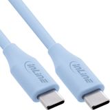 InLine 35895B USB-kabel USB 2.0 0,5 m USB C 0,48 Gbit/s 100 W Blauw