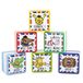 TRENDHAUS 601506 leraar stempel set Engels, 6 zelfkleurende beloningsstempels, 3 cm x 3 cm x 2 cm, kleurrijk