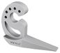 WENKO Multi-STOP®, flexibele deurstopper en raamstopper met vele functies van hoogwaardig kunststof, voor deuren, ramen en laden als buffer en klembescherming, 11,8 x 7,7 x 2,5 cm, grijs