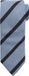 Tie Wool Blend Stripes Light Blue
