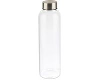 APS Drinkfles - Waterfles - Glas - Transparant - Ø 6,5 cm - 0,55 Liter - Vaatwasserbestendig