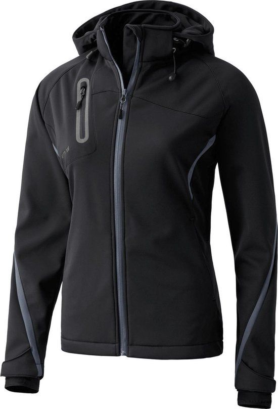 Erima Outdoor Softshell Jack Dames - Zwart - Maat 38
