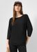 QS s.Oliver QS Strickpullover zwart