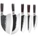 NA-26834 Ensemble de couteaux de cuisine - Marron KP26834