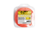 Maaidraad Ratioparts Nylondraad 3,0 mm aluminium snijder 15 m bosmaaier motorzeis nylondraad oranje