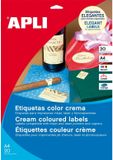 Apli Stickers/etiketten Roze A4 20 Lakens 210 x 297 mm