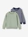 Vertbaudet Set van 2 jongenssweatshirts