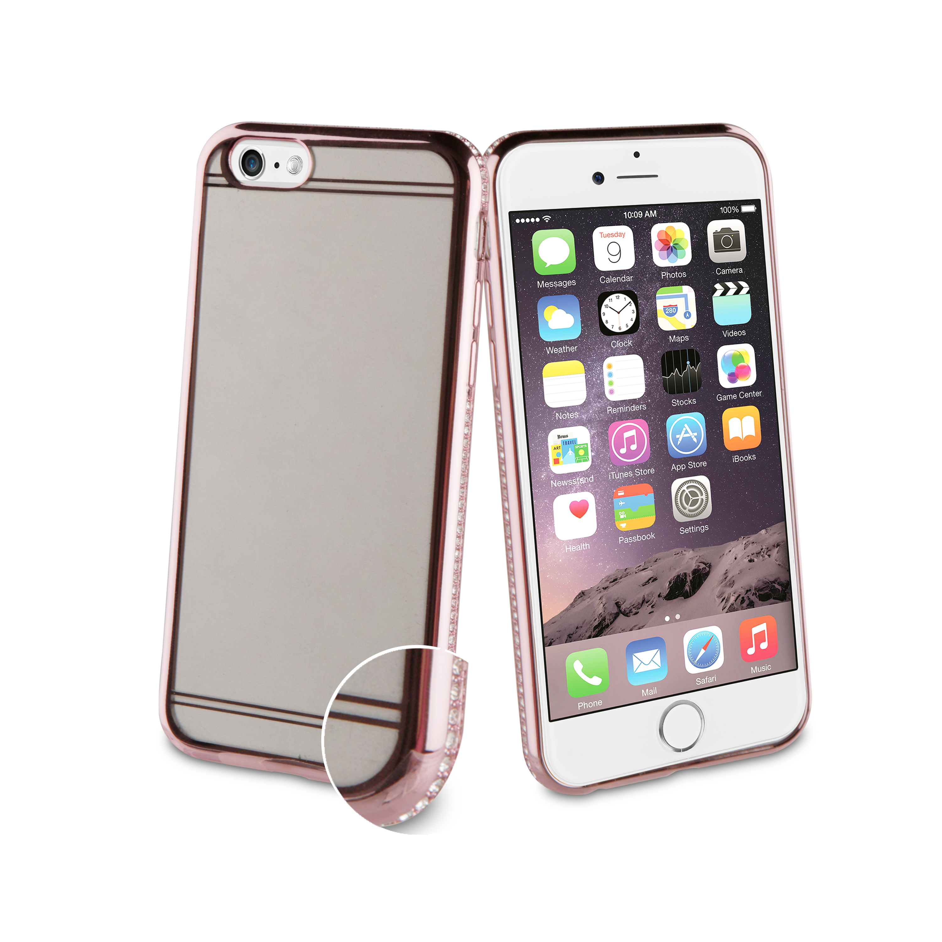 muvit MLBKC0028 roze, goud / iPhone 6/6s